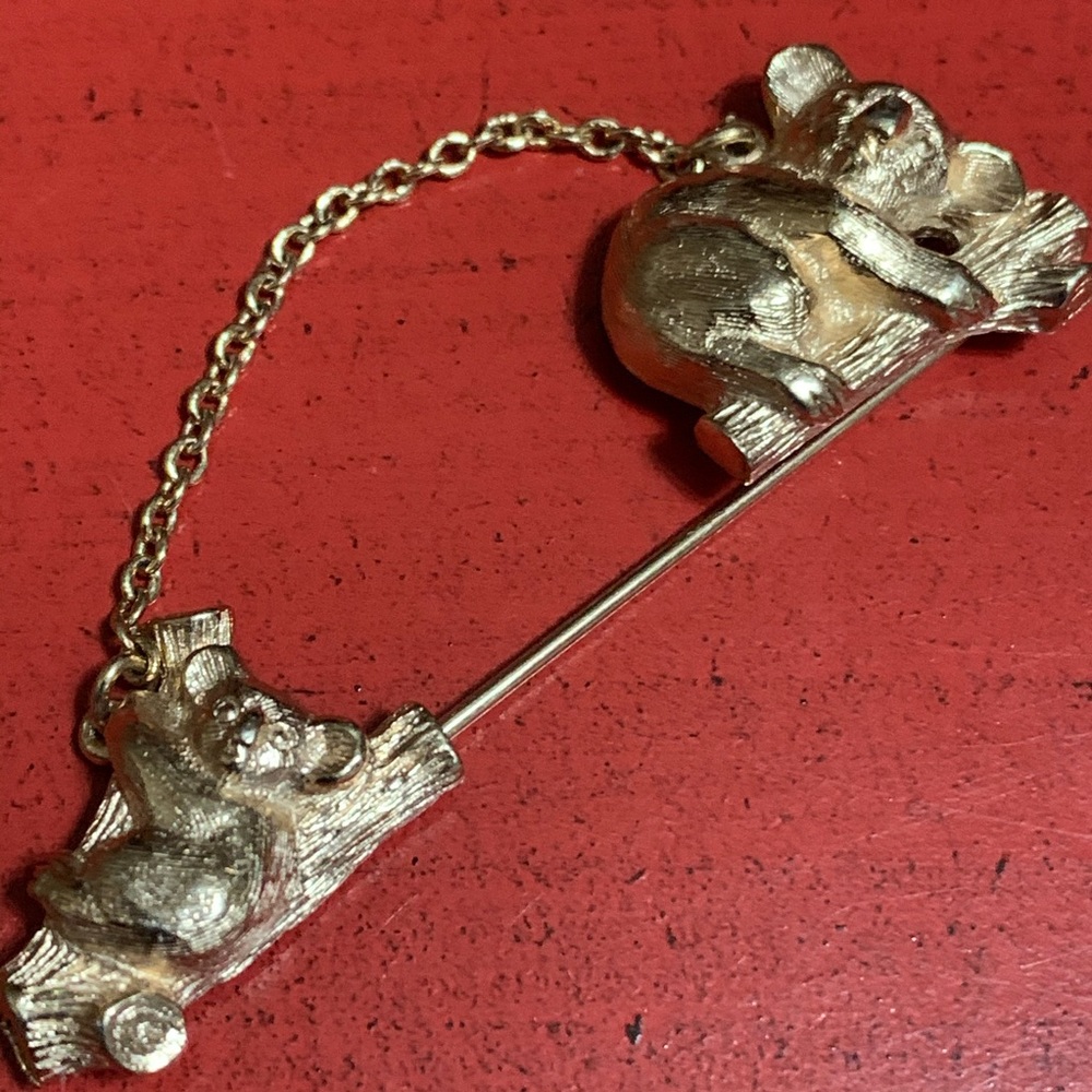 Vintage stick pin. Koala bear! Lapel pin.